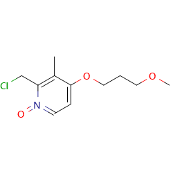 2-(chloromethyl)-4-(3-methoxypropoxy)-3-methyl-1λ?-pyridin-1-one图片
