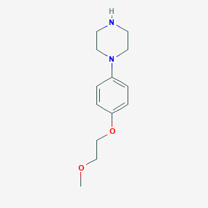 1-(4-(2-Methoxyethoxy)phenyl)piperazine图片