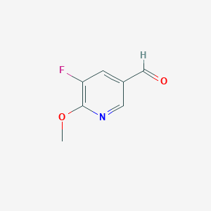 5-fluoro-6-methoxypyridine-3-carbaldehyde图片