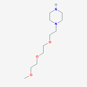 1-(2-(2-(2-Methoxyethoxy)ethoxy)ethyl)piperazine图片