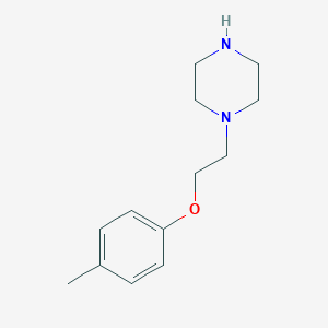 1-[2-(4-methylphenoxy)ethyl]piperazine图片