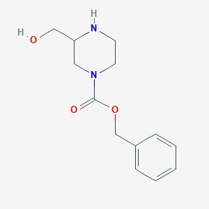 4-N-Cbz-2-hydroxymethyl-piperazine图片