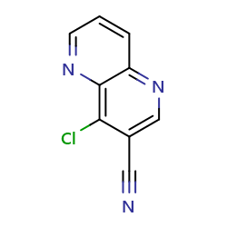 4-chloro-1,5-naphthyridine-3-carbonitrile图片