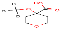 4-(trideuteriomethoxy)tetrahydropyran-4-carboxylicacid图片