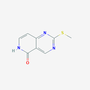 2-(methylsulfanyl)-5H,6H-pyrido[4,3-d]pyrimidin-5-one图片