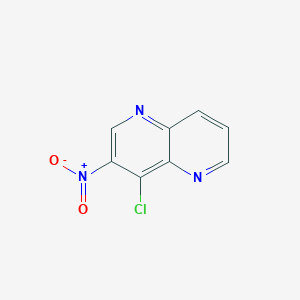 4-chloro-3-nitro-1,5-naphthyridine图片