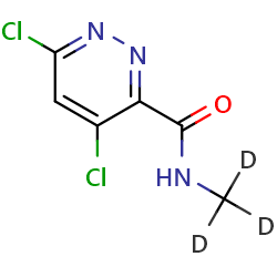 4,6-dichloro-N-(trideuteriomethyl)pyridazine-3-carboxamide图片