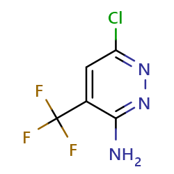 6-chloro-4-(trifluoromethyl)pyridazin-3-amine图片
