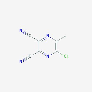 5-chloro-6-methylpyrazine-2,3-dicarbonitrile图片