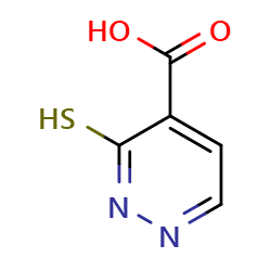 3-sulfanylpyridazine-4-carboxylicacid图片
