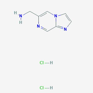 imidazo[1,2-a]pyrazin-6-ylmethanaminedihydrochloride图片