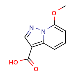 7-METHOXYPYRAZOLO[1,5-A]PYRIDINE-3-CARBOXYLICACID图片
