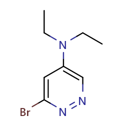 6-bromo-N,N-diethylpyridazin-4-amine图片