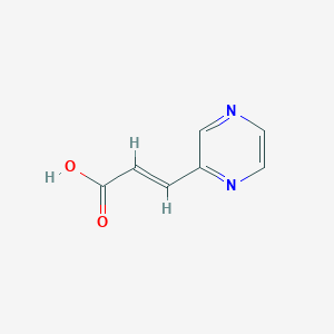 3-(pyrazin-2-yl)prop-2-enoicacid图片