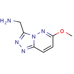 1-{6-methoxy-[1,2,4]triazolo[4,3-b]pyridazin-3-yl}methanamine图片