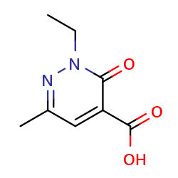 2-ethyl-6-methyl-3-oxo-2,3-dihydropyridazine-4-carboxylicacid图片