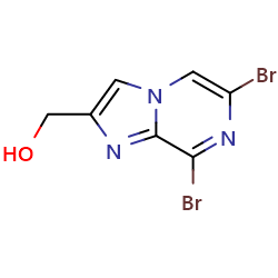 {6,8-dibromoimidazo[1,2-a]pyrazin-2-yl}methanol图片