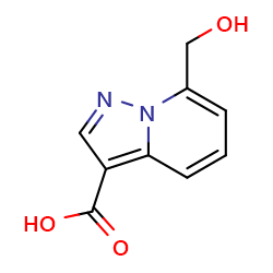 7-(hydroxymethyl)pyrazolo[1,5-a]pyridine-3-carboxylicacid图片