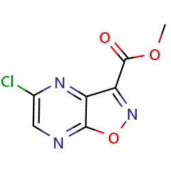 methyl5-chloroisoxazolo[4,5-b]pyrazine-3-carboxylate图片