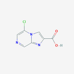 5-chloroimidazo[1,2-a]pyrazine-2-carboxylicacid图片