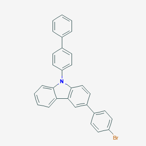 9-([1,1'-Biphenyl]-4-yl)-3-(4-bromophenyl)-9H-carbazole图片