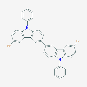 6,6'-Dibromo-9,9'-diphenyl-3,3'-bicarbazole图片