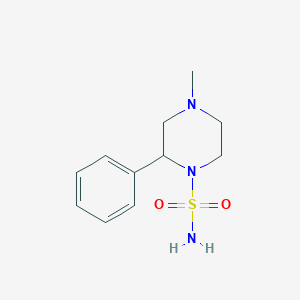 4-Methyl-2-phenylpiperazine-1-sulfonamide图片