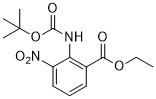 Ethyl 2-((tert-butoxycarbonyl)amino)-3-nitrobenzoate图片