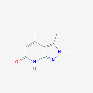 2,3,4-trimethyl-2,7-dihydro-6H-pyrazolo[3,4-b]pyridin-6-one图片