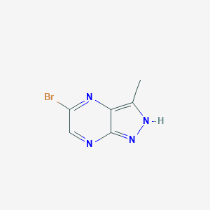 5-Bromo-3-methyl-1H-pyrazolo[3,4-b]pyrazine图片