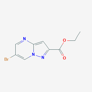 Ethyl 6-bromopyrazolo[1,5-a]pyrimidine-2-carboxylate图片