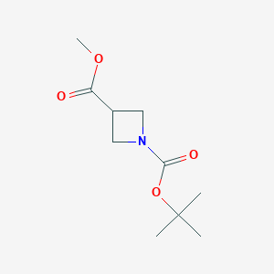 1-Tert-butyl3-methylazetidine-1,3-dicarboxylate图片