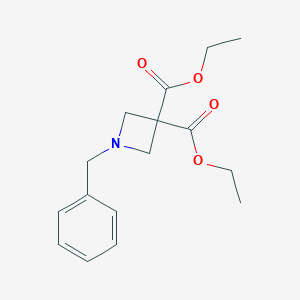 Diethyl1-benzylazetidine-3,3-dicarboxylate图片