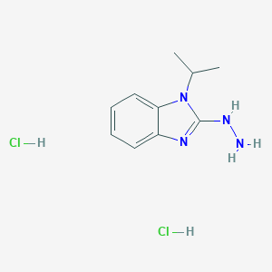 2-hydrazino-1-isopropyl-1H-benzimidazole dihydrochloride图片