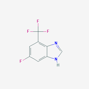 6-Fluoro-4-(trifluoromethyl)-1H-benzimidazole图片