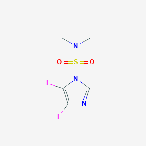 N,N-Dimethyl 4,5-Diiodo-1H-imidazole-1-sulfonamide图片