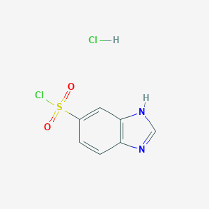 1H-Benzimidazole-5-sulfonyl chloride hydrochloride图片