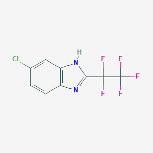 5-Chloro-2-(perfluoroethyl)-1H-benzo[d]imidazole图片