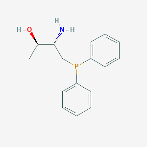 (2R,3S)-3-氨基-4-(二苯基膦)-2-丁醇盐酸盐图片