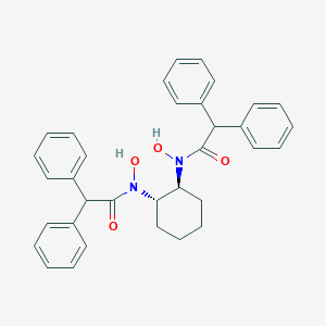 (1S,2S)-N,N'-二羟基-N,N'-双(二苯基乙酰基)环己烷-1,2-二胺图片