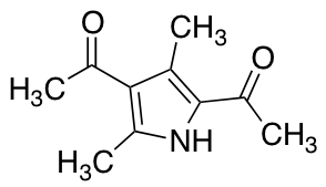 1,1'-(3,5-dimethyl-1H-pyrrole-2,4-diyl)diethanone图片