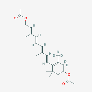 rac all-trans 3-(Acetyloxy)Retinol-d5 Acetate图片