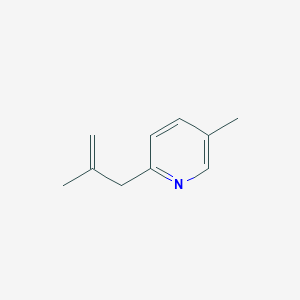 2-Methyl-3-(5-methyl-2-pyridyl)-1-propene图片