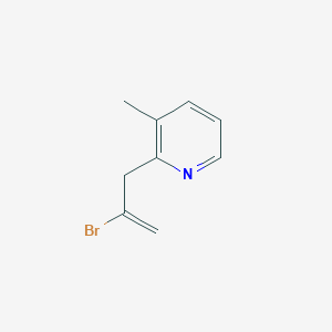 2-Bromo-3-(3-methyl-2-pyridyl)-1-propene图片