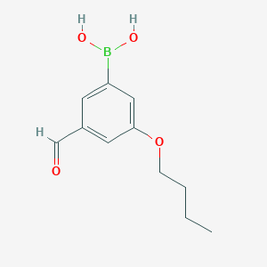 3-Butoxy-5-formylphenylboronic Acid图片