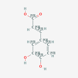 Caffeic Acid-13C9图片