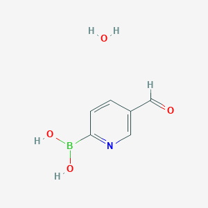 5-Formylpyridine-2-boronic acid,hydrate图片