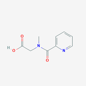 2-(N-methyl-1-pyridin-2-ylformamido)acetic acid图片