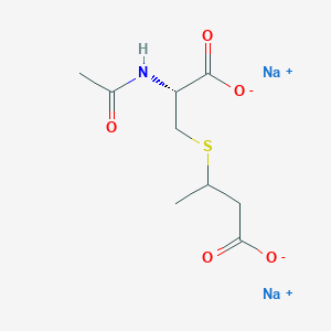 N-Acetyl-S-(3-carboxy-2-propyl)-L-cysteine Disodium Salt(Mixture of Diastereomers)图片