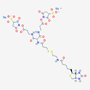 6-[2-Biotinylamidoethyl]-dithiopropionamido]-4,8-diaza-5,7-diketoundecanoic Acid Bis-N-sulfosuccinimidyl Ester Disodium Salt图片